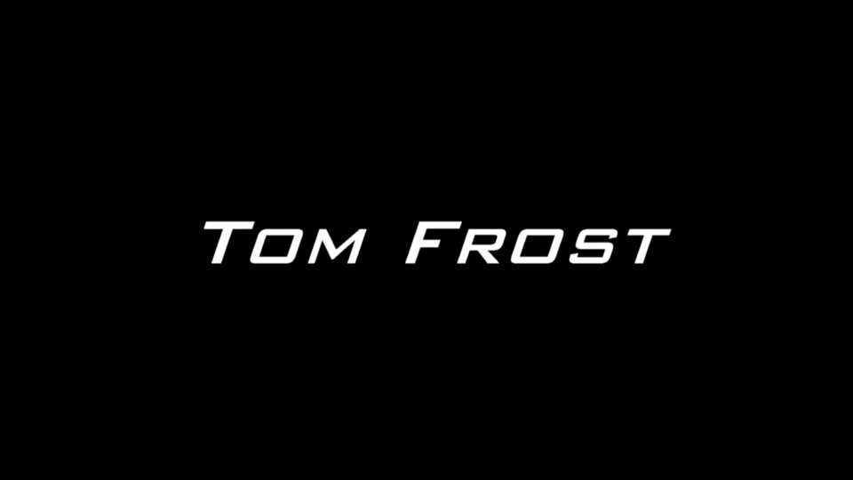 Tom Frost jacks his uncut cock