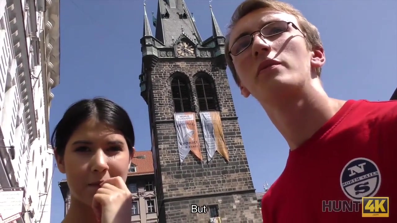 HUNT4K. Smart man knew how to seduce pretty teen 18+ for stack of cash