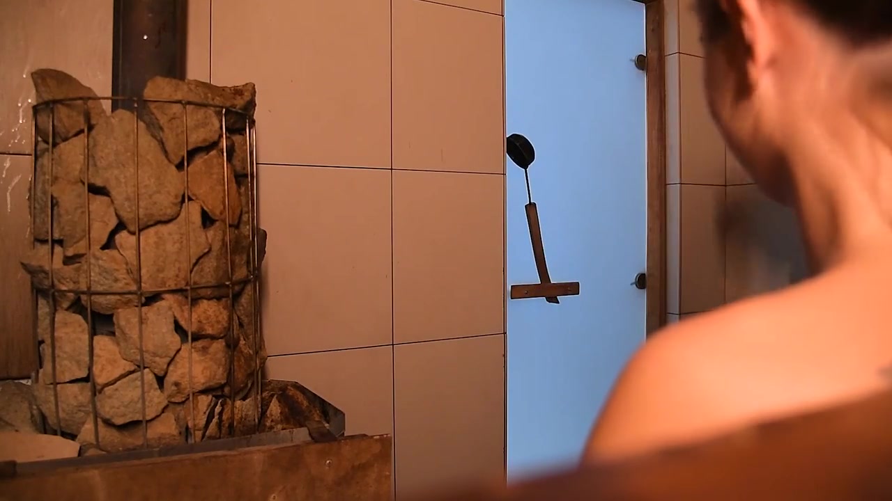 Public Sauna: He Closed The Door And Fucked Me Hard! I Had To Swallow His Cum!