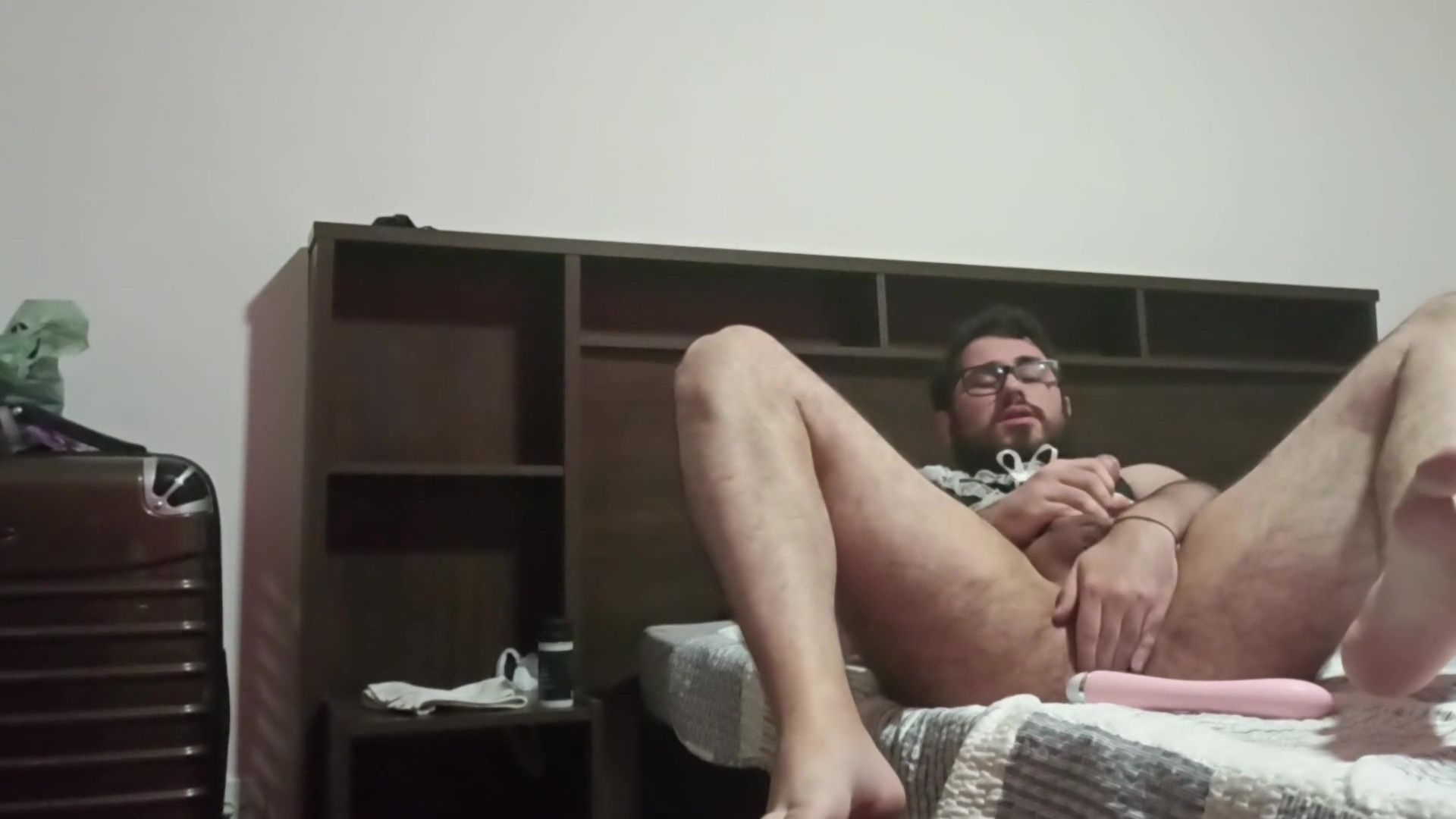 Playing With The Dildo I Found From The Landlady