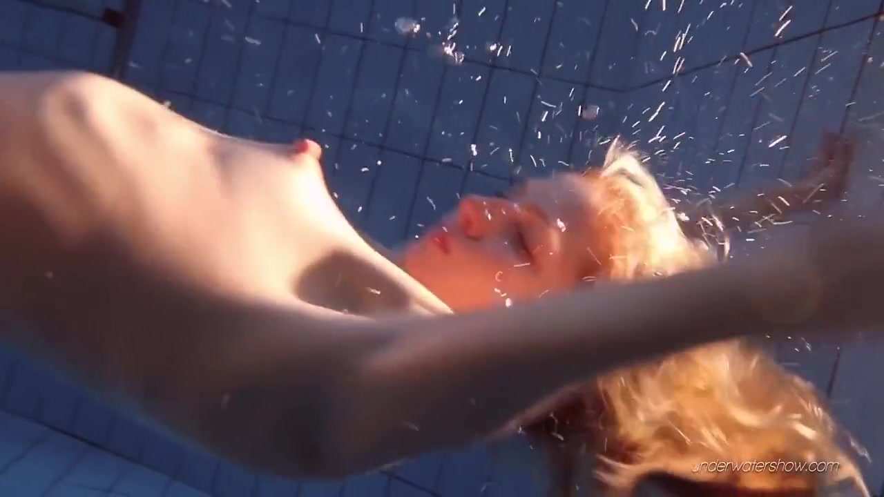 See A Beautiful Russian teen 18+ Nastya Underwater