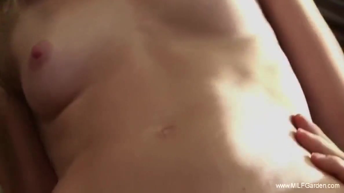 Skinny Blonde Milf Getting Laid At Home