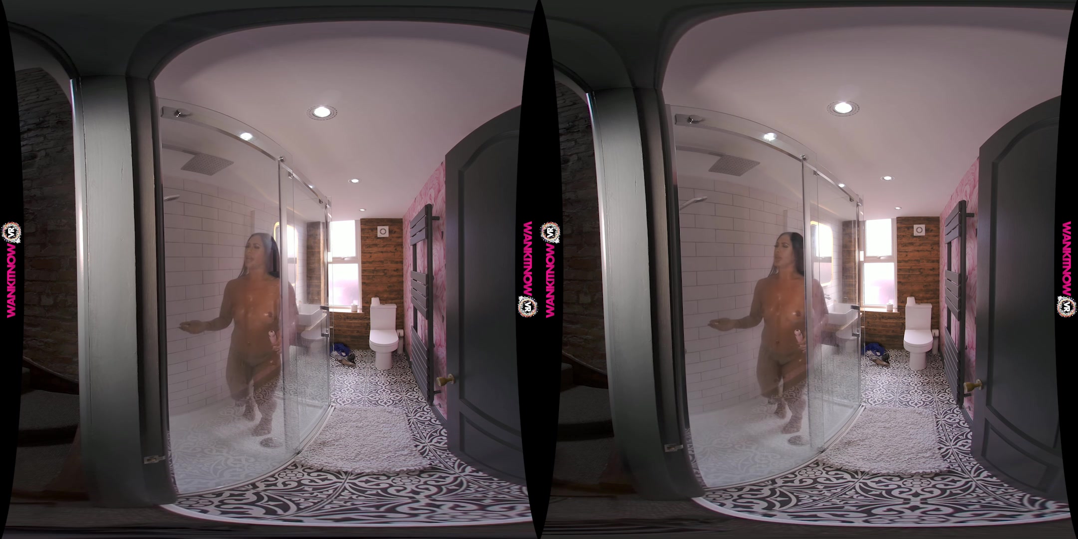 Shower featuring Hannah Shaw - WankitNowVR
