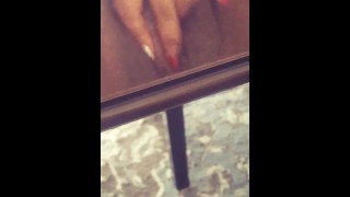 Making My Hot Wet Pussy Cum with a Candy Cane