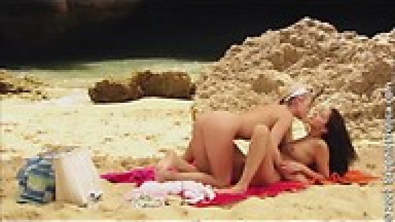 Lola & Sharon in Beach Rapture - SapphicErotica