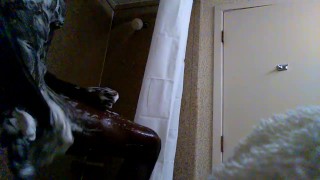 Mr.wordstar in da shower