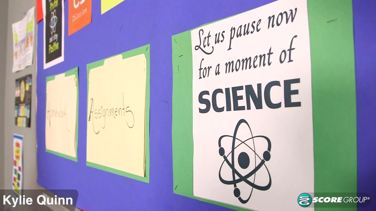 Horny Schoolgirl Kylie Quinn Cums on the Science Teacher's Desk - Kylie Quinn - 18eighteen
