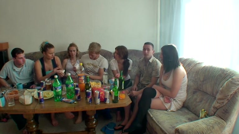 The party is over and anal sex fuckfest