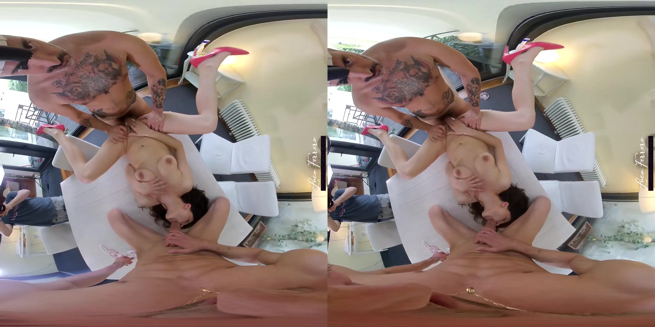 Luca Ferrero: Italian Sandwich - Big Tit Amateur Threesome