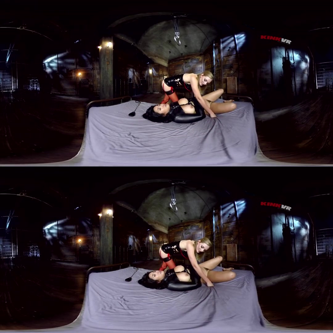 Mia Li & Mona Wales in Mona Wales Trains Her Kinky Lesbian Pet - KinkVR