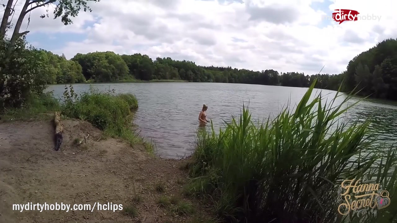 MyDirtyHobby - Hot student 18+ getting fucked by the lake!