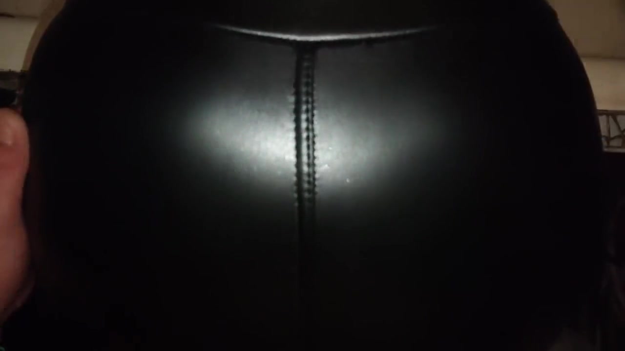 Of Cum On Horny Mommys Black Leather Pants