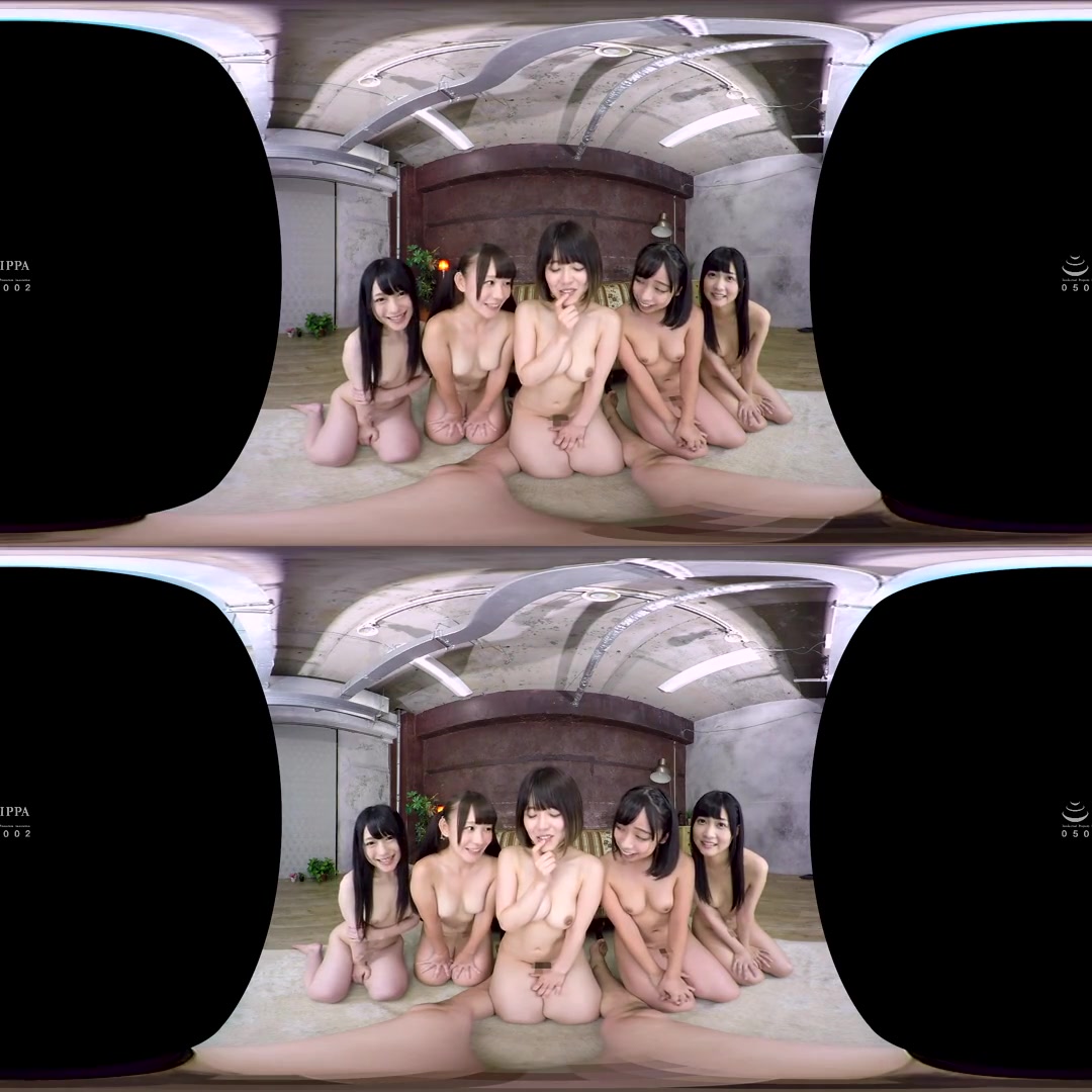 Five Girls, Ten Holes, Creampie Anal Harem 2 - Asian teen 18+ Anal Group Sex