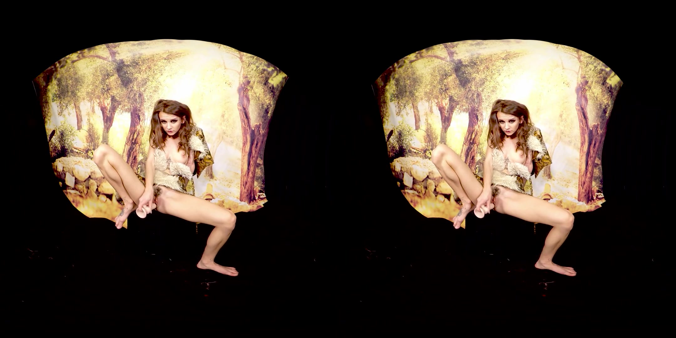 418 - Adelle Unicorn; Petite Babe Caveman Costume