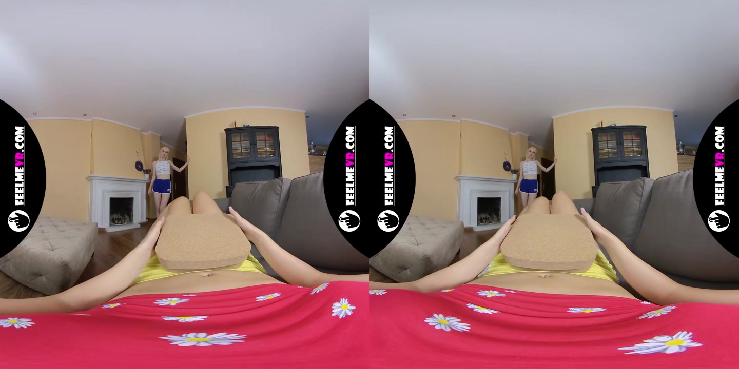 Ingrid Swedish Teen Lesbian Fuck With Big Pink Dildo - FeelMeVR