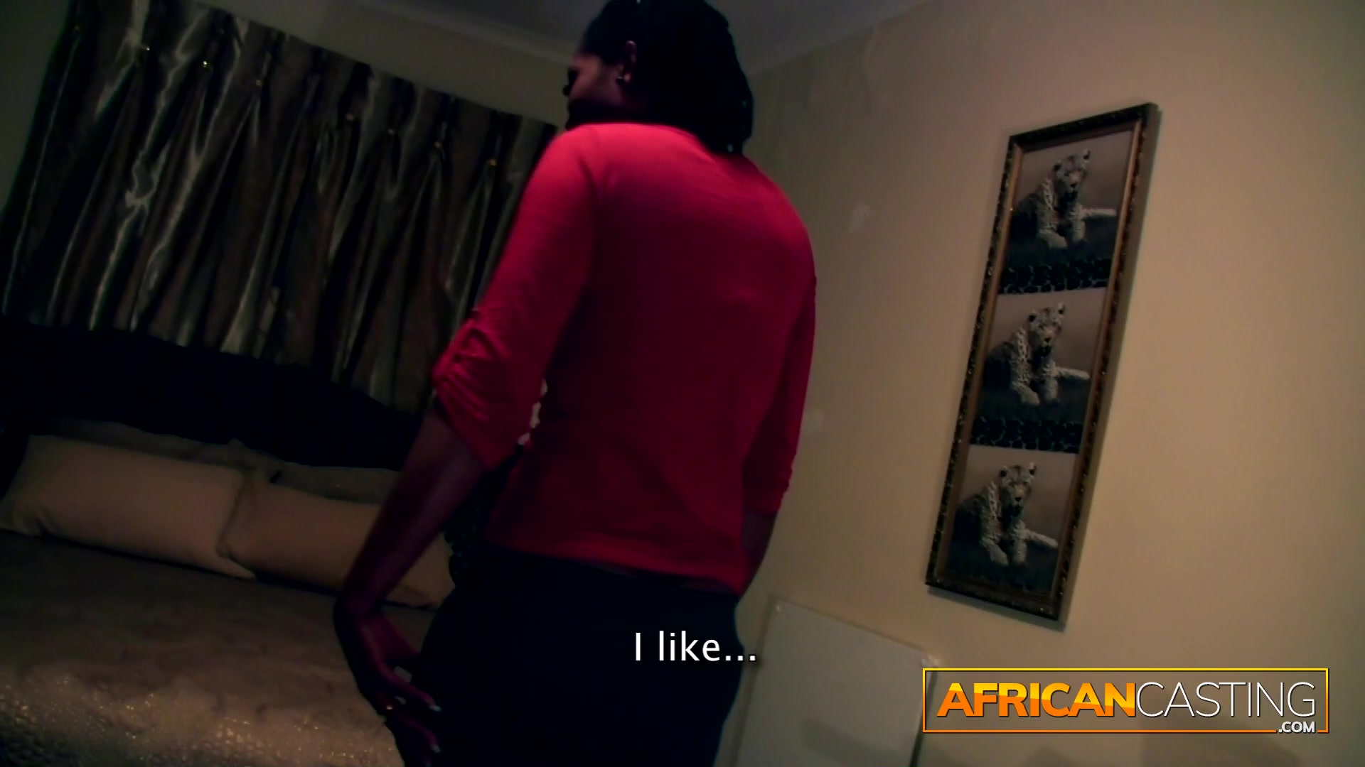 African Beauty Anal Casting