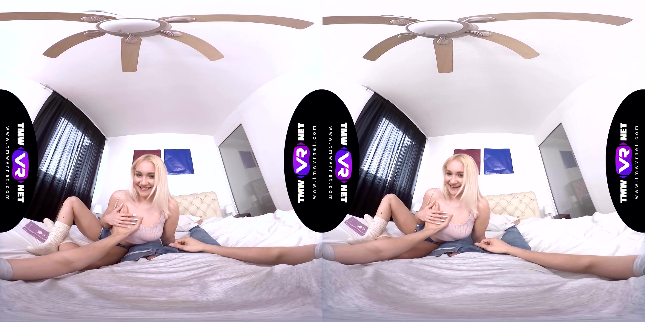 Sex Crime And Punishment In Hotel - Blonde Babe MFM Threesome POV