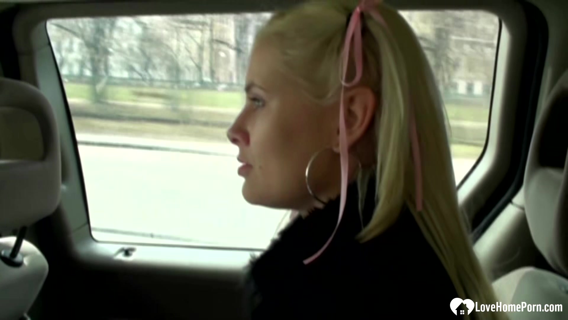 Picked up blonde gets shafted without mercy