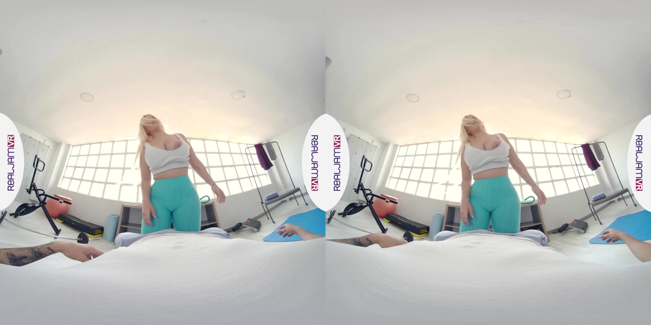Workout with Blondie - RealJamVR