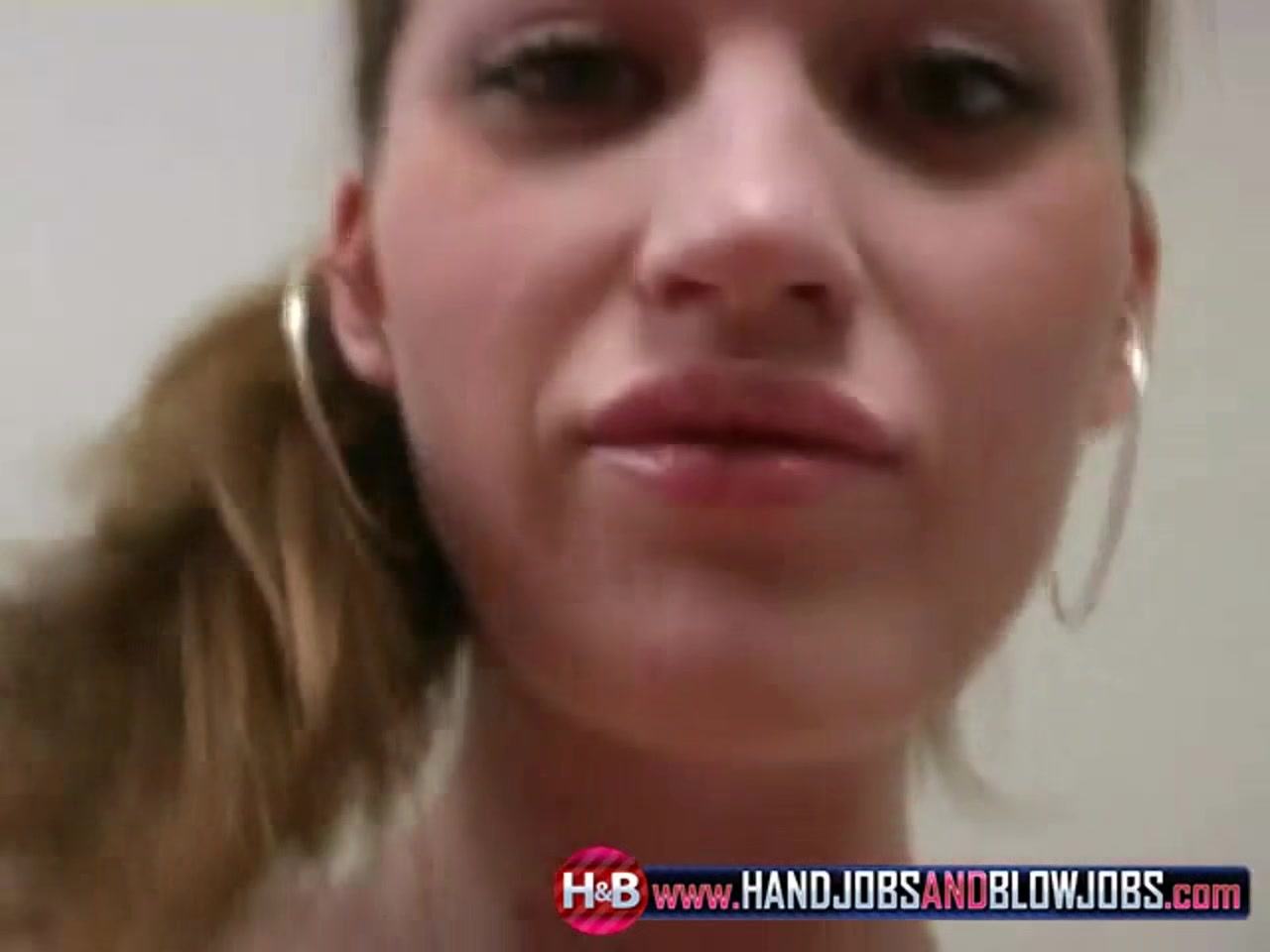 Naudia teen 18+ slut gives head in POV