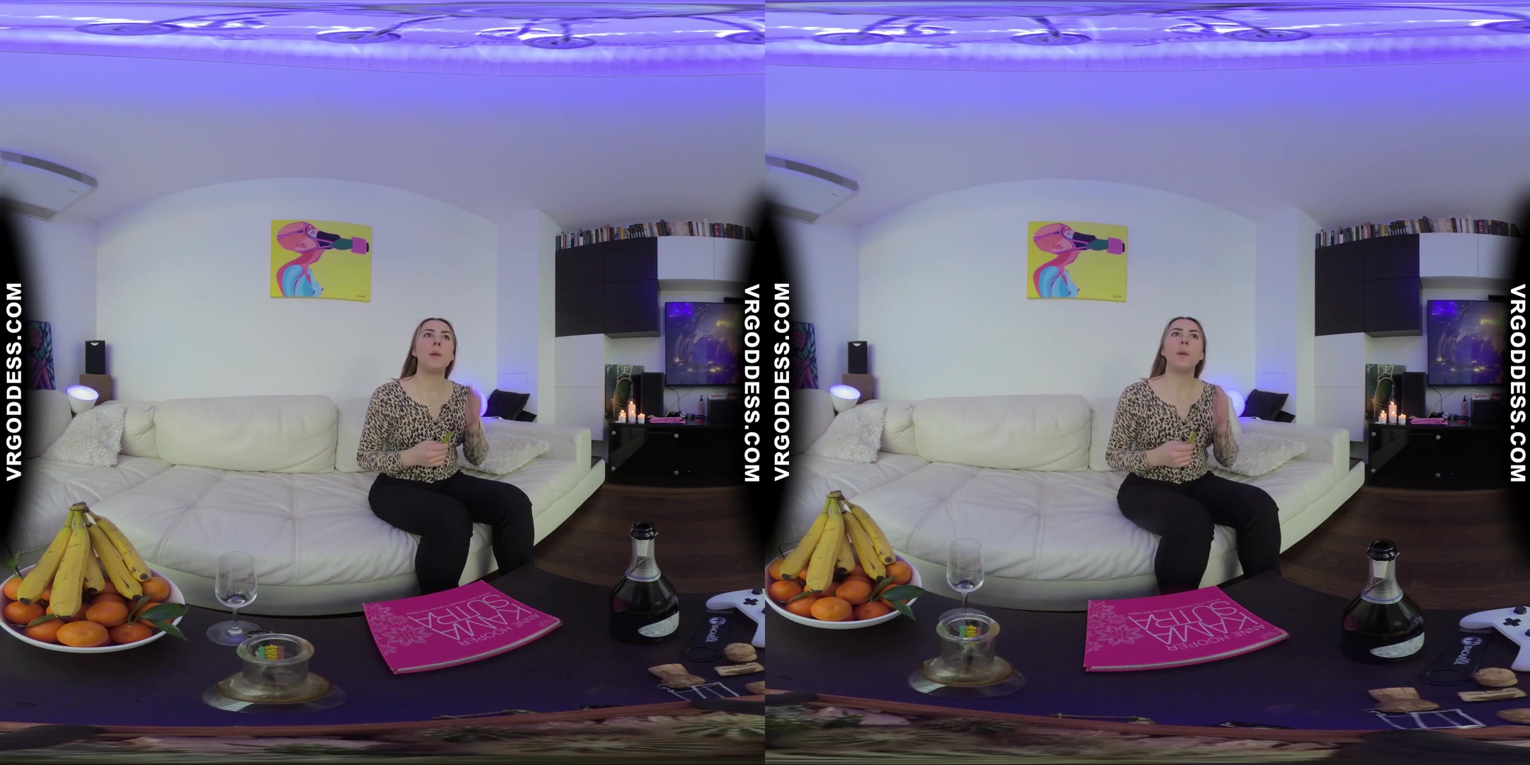 Aesthetic Chill Out Sesh With Beauty Adriana Vaping Vibing Vibrating Herself To Finish