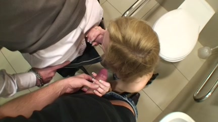 Cute blonde sucks schlongs like sweetmeat