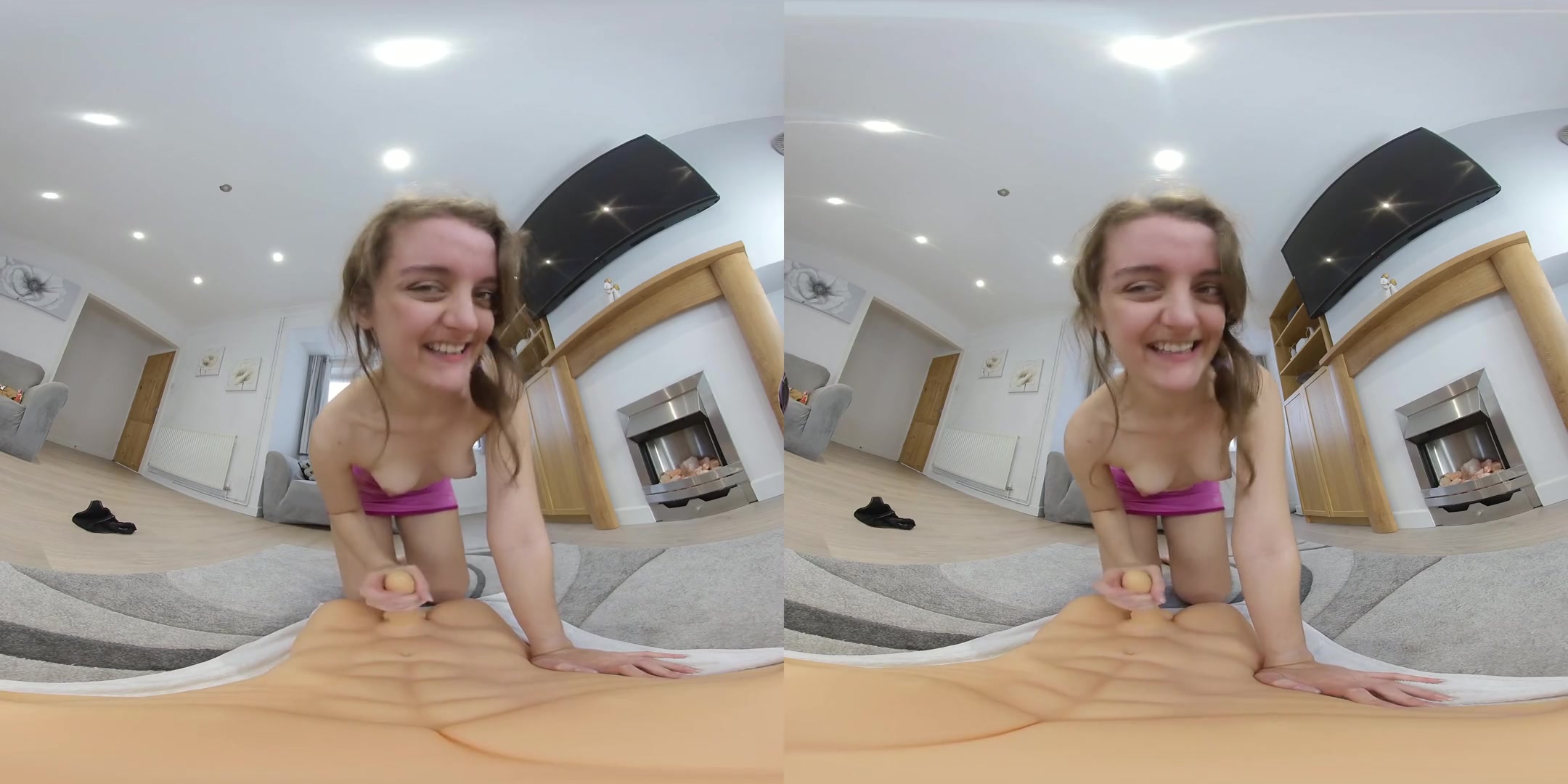 Tamsin, After Gym Blowjob - Amateur teen 18+ POV Blowjob and Handjob