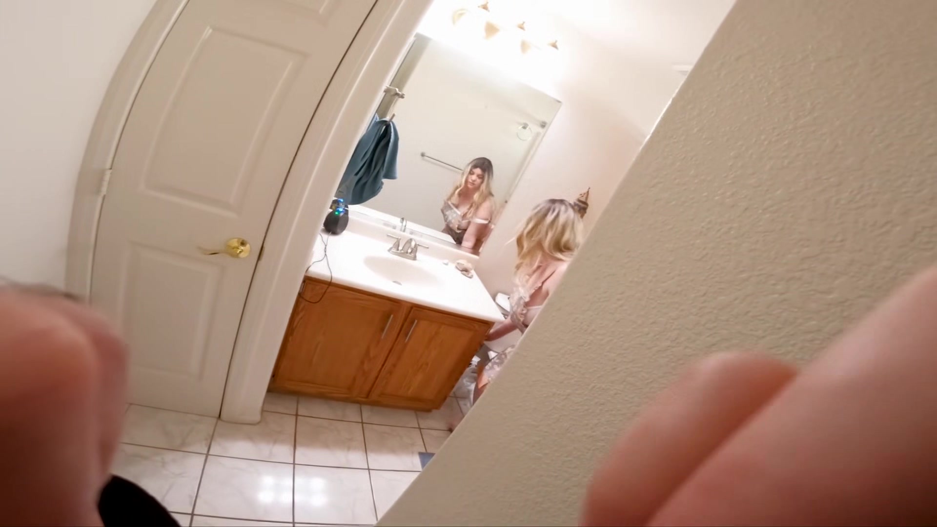 Sexy Stepmom Fucked In The Bathroom