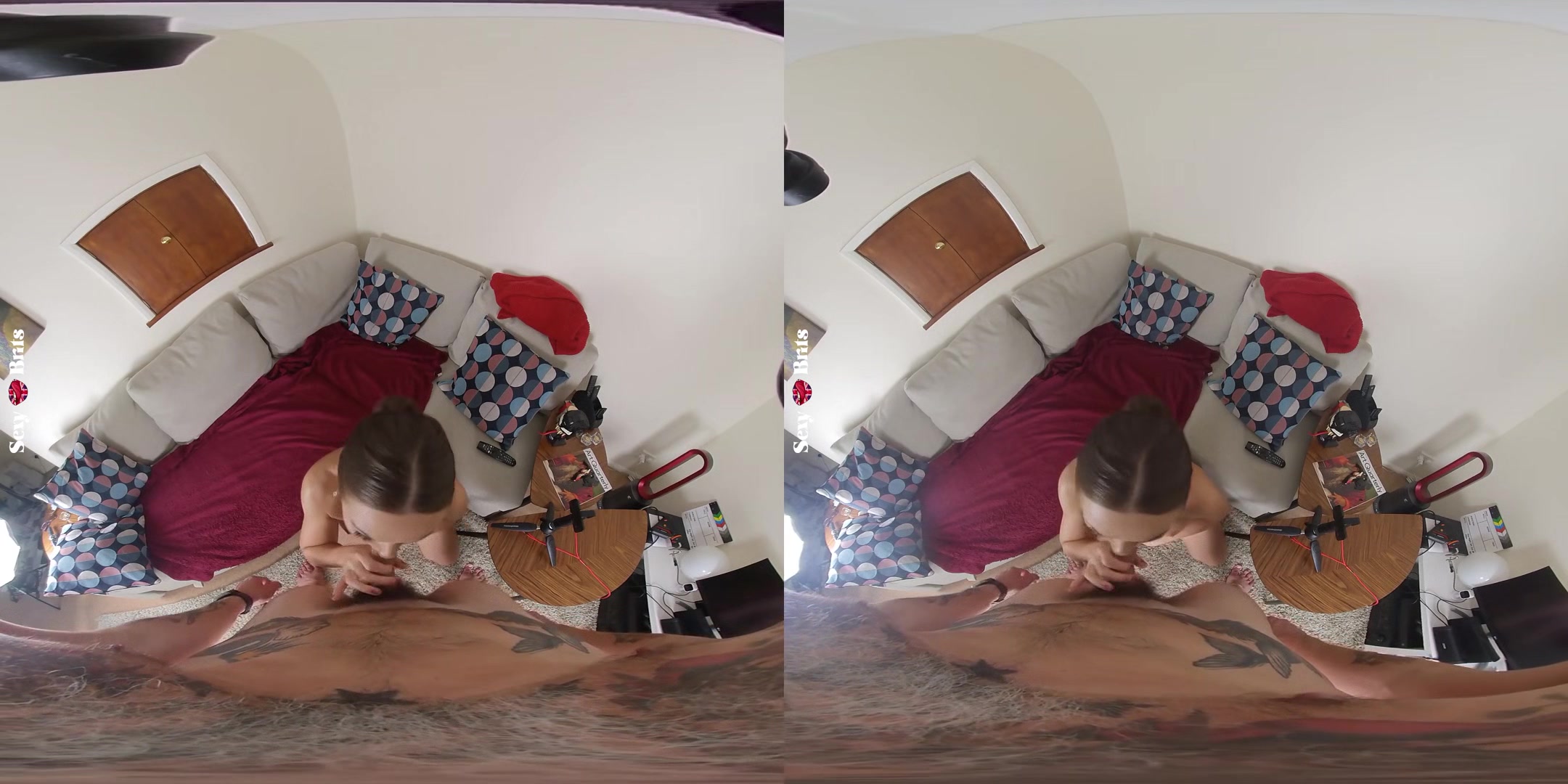 The Sneaky Neighbour Is Back - Pornstar Tina Kay in Gonzo Style Amateur VR