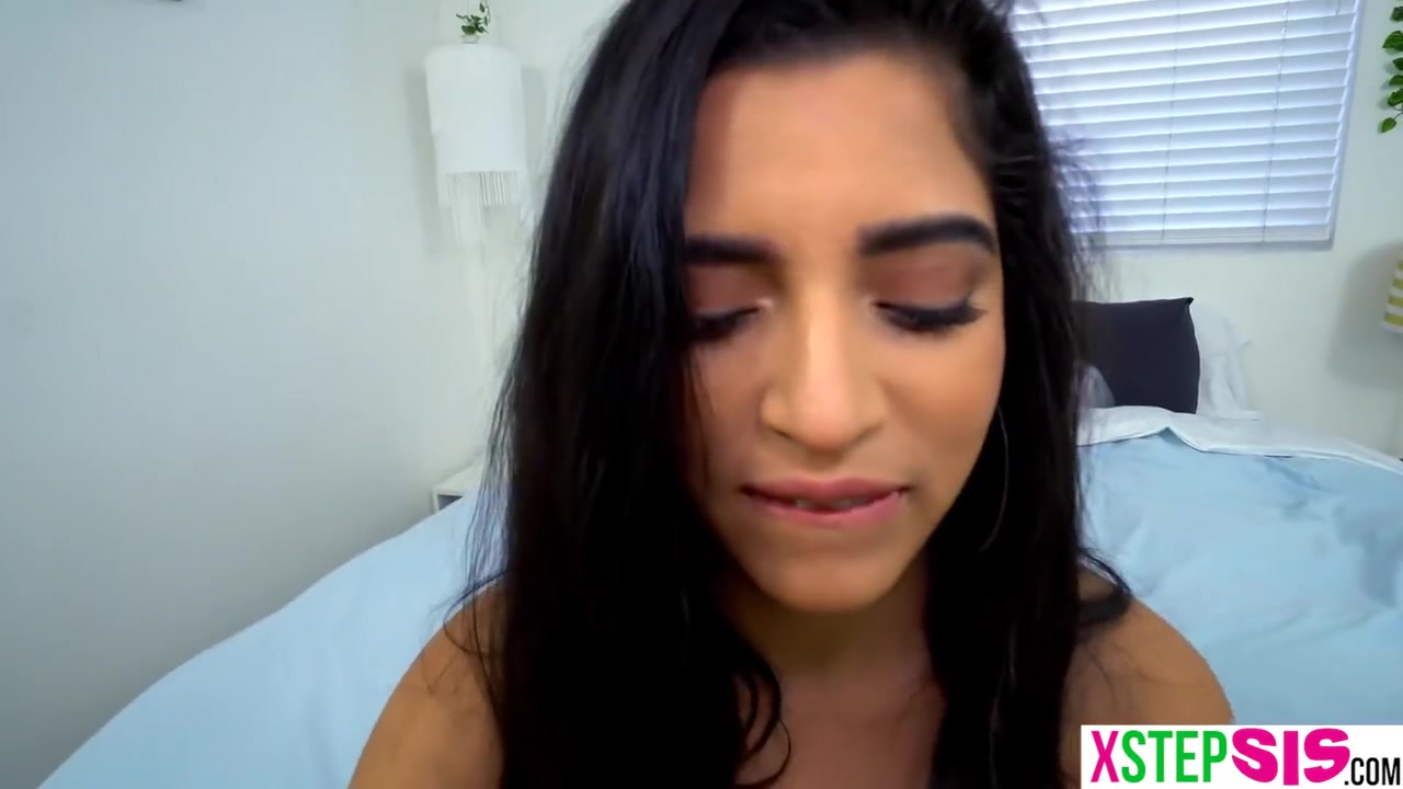 My Huge Tits Latina Stepsister Is So Hot I Had To Spy On Her