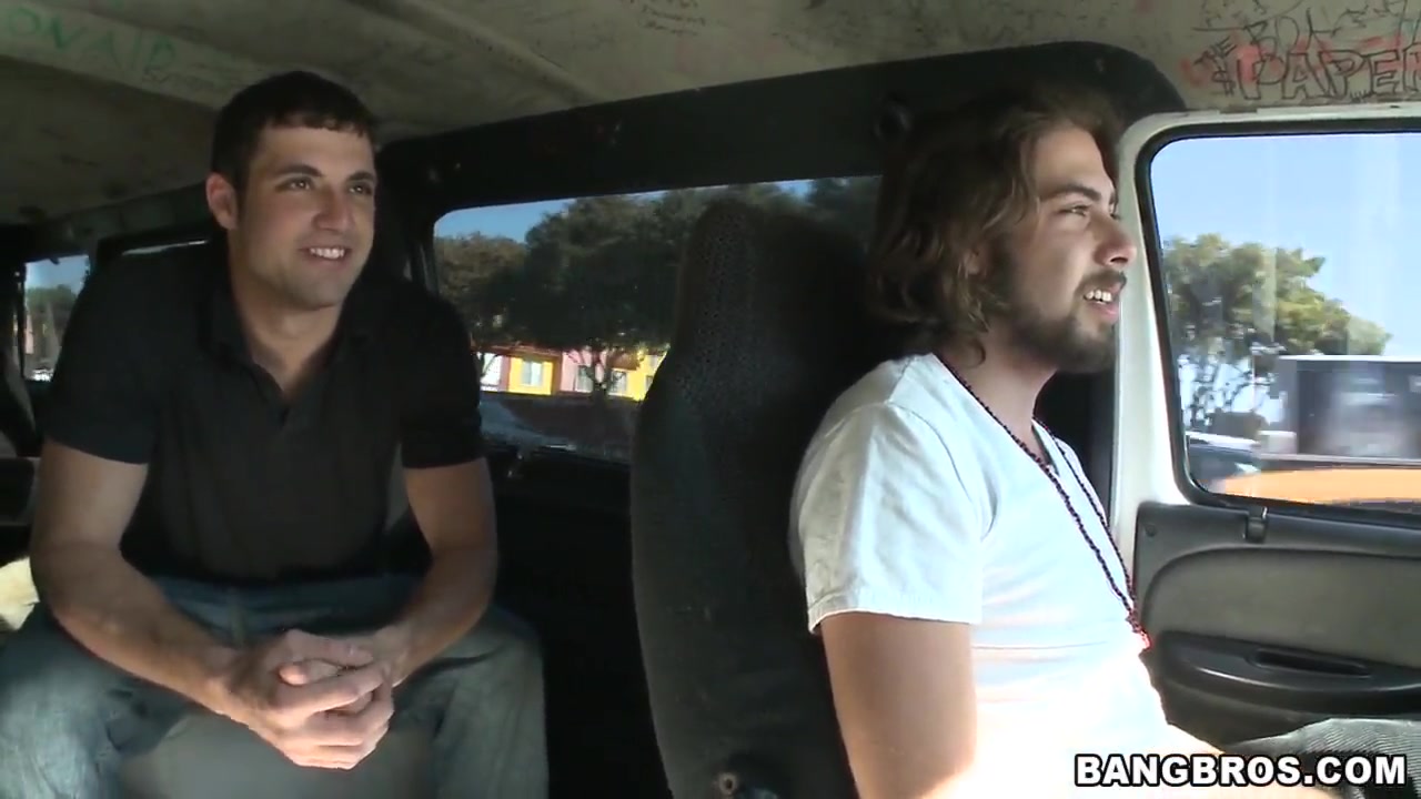 Dirty men talking and having fun of pretty hottie