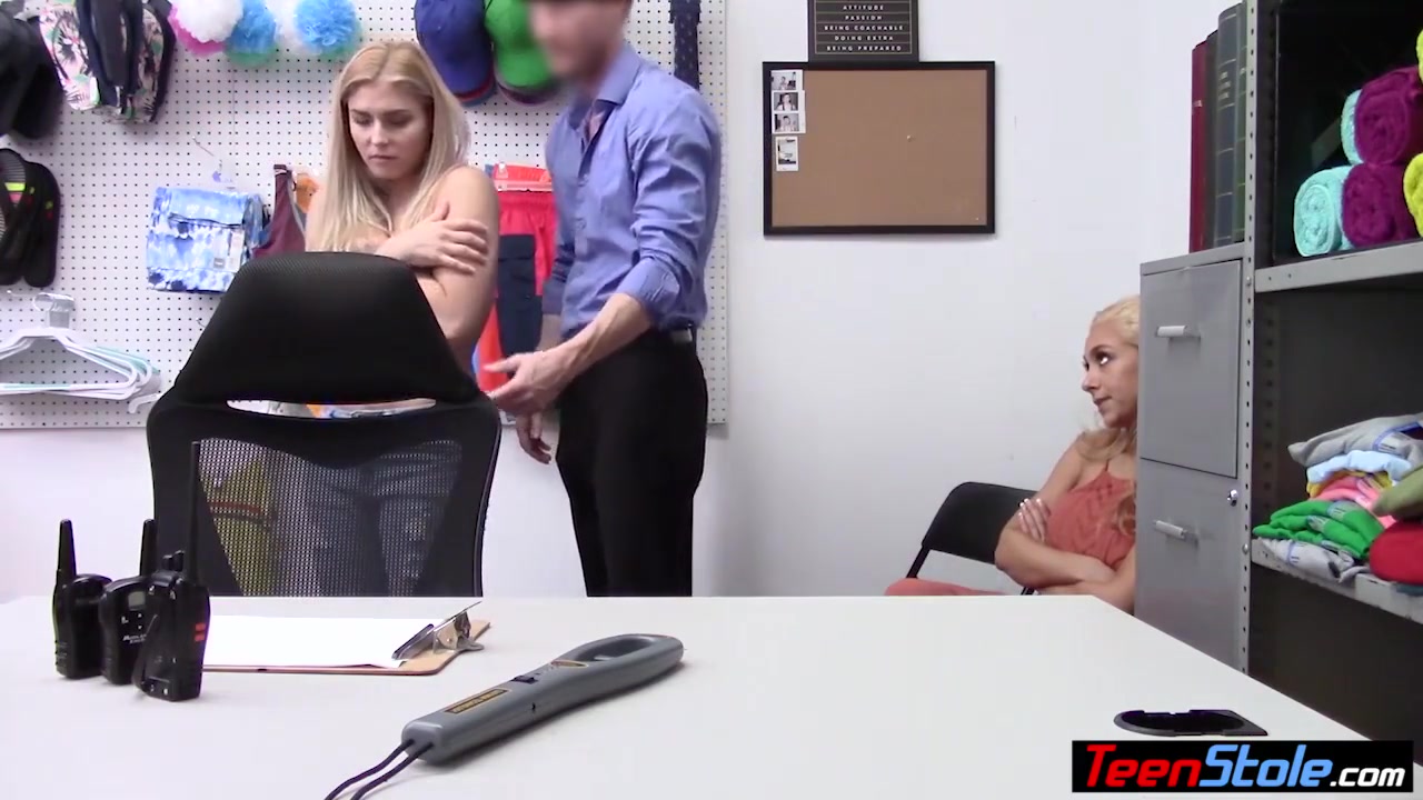 The Cutest teen 18+ Shoplifters Ffm Fuck A Dirty Officer