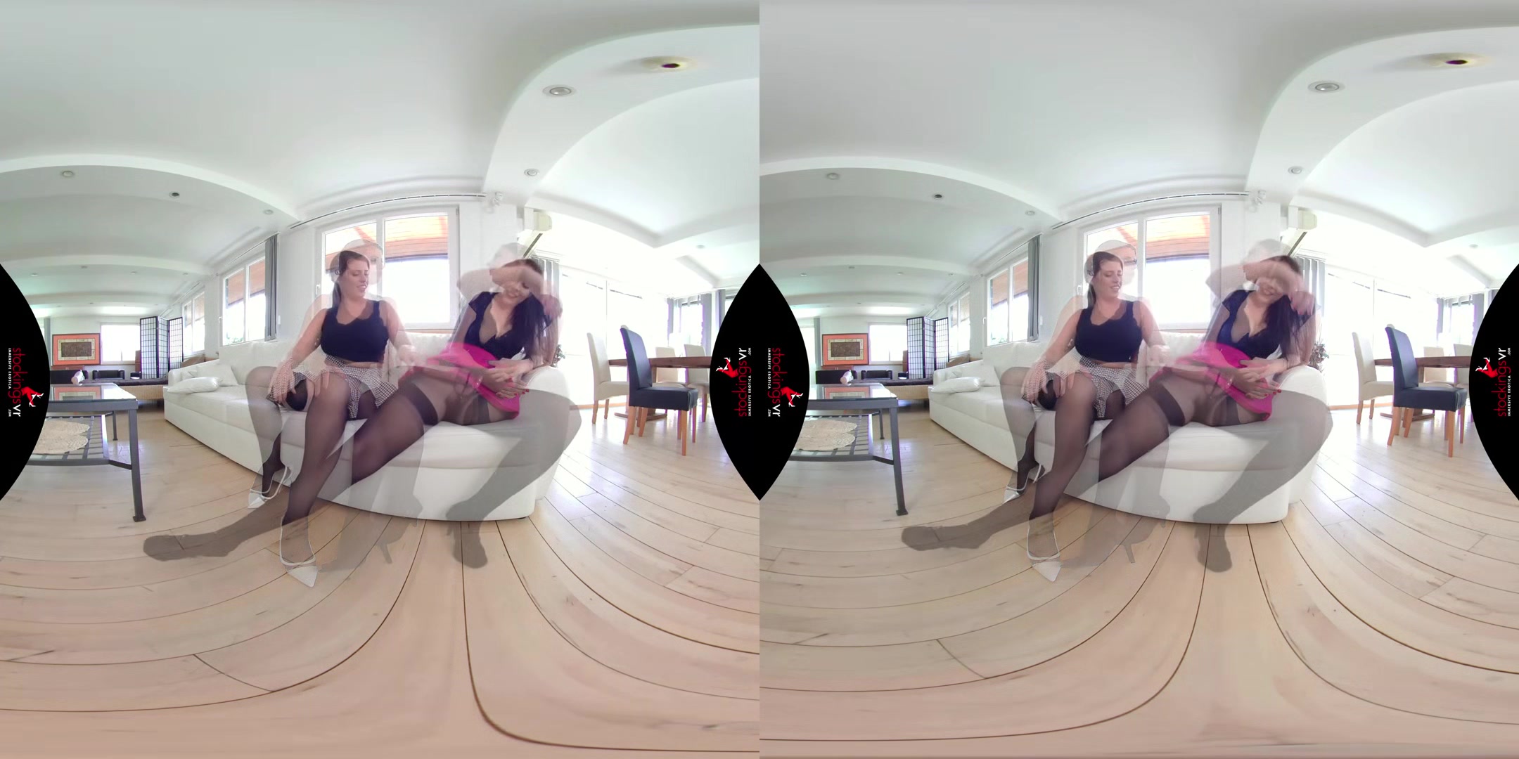 Strap on Chat starring Lady Lyne and Antonia Sainz
