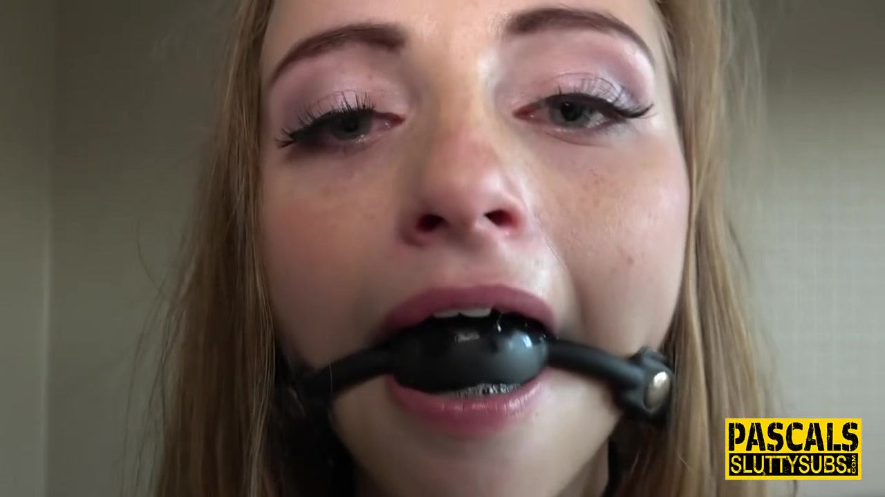 Bound teen 18+ gets anally fucked and fingered
