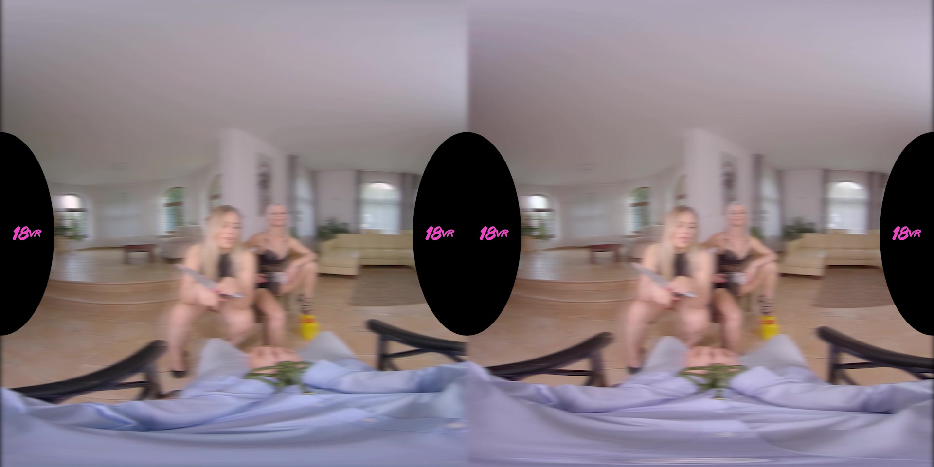 Zazie Skymm & Selvaggia Babe in Boneward Bound - 18VR