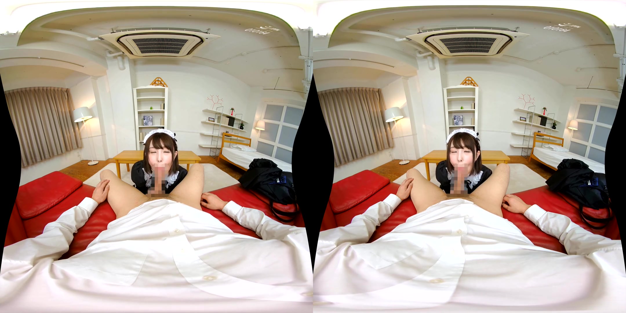 Pretty, Shaved Maid who Rejuvenates You; Japanese Maid Hardcore POV