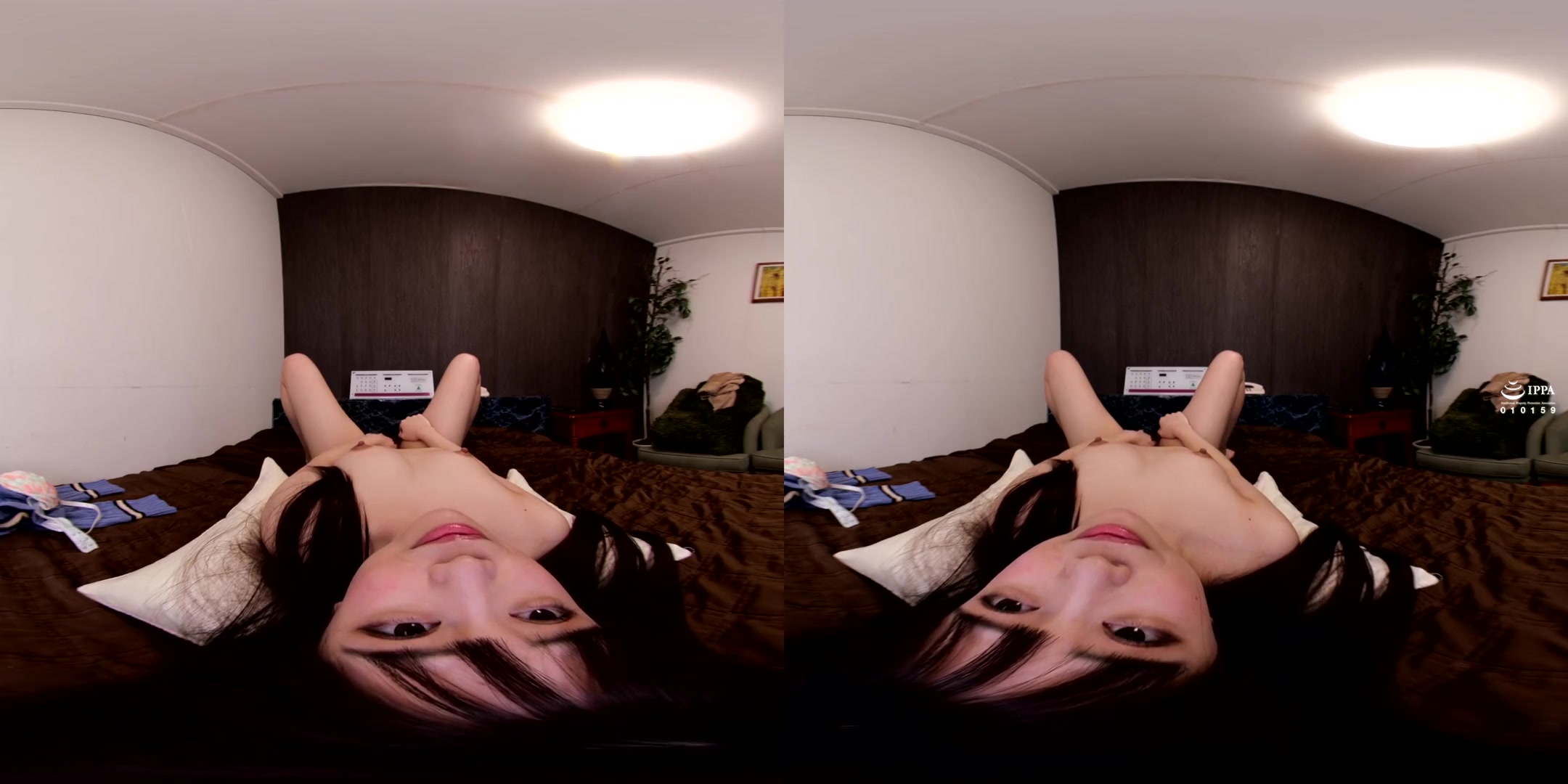 Karen Nanase Masturbation VR; JAV Idol Solo in Bed