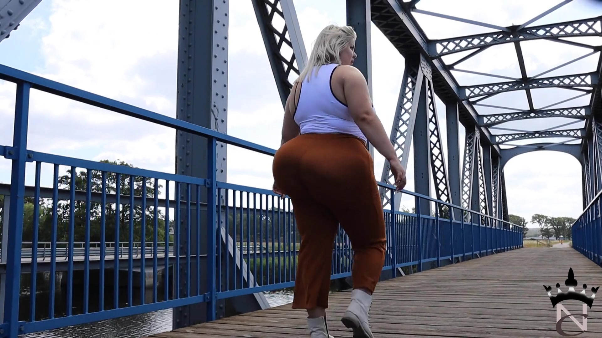 Walking Over Bridges - Sex Movies Featuring Natasha Crown