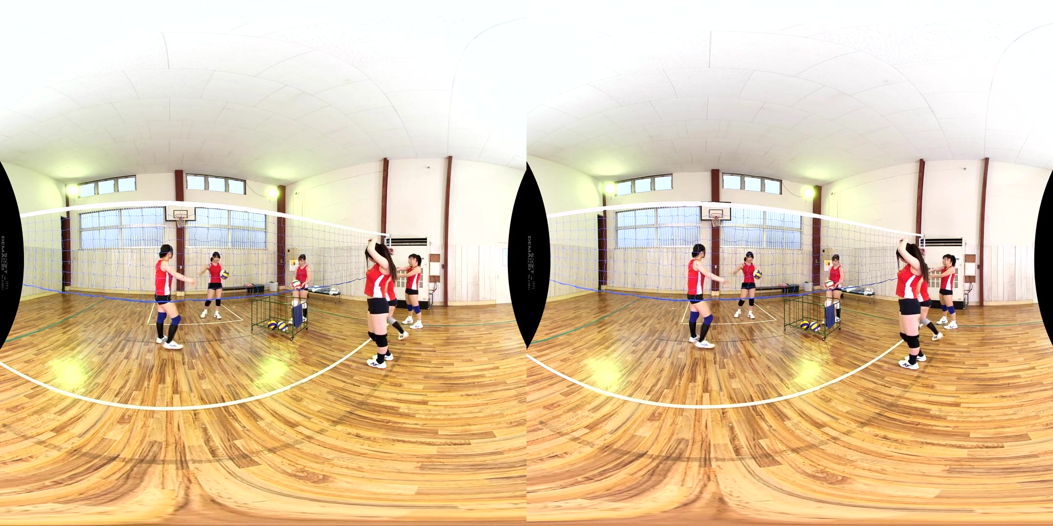 Stepmom' Volleyball Team VR 1 - Big Tits Asian MMMF Foursome