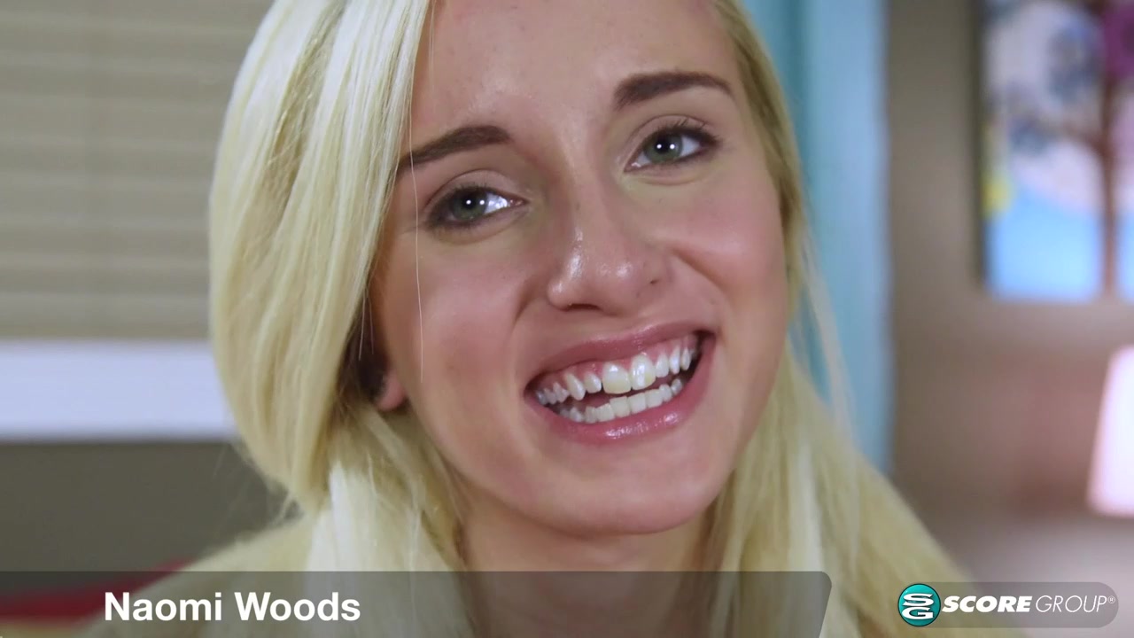 Blonde teen 18+ Naomi Woods Displays Her Tight Tanlined Body and Masturbates On-Camera - 18Eighteen