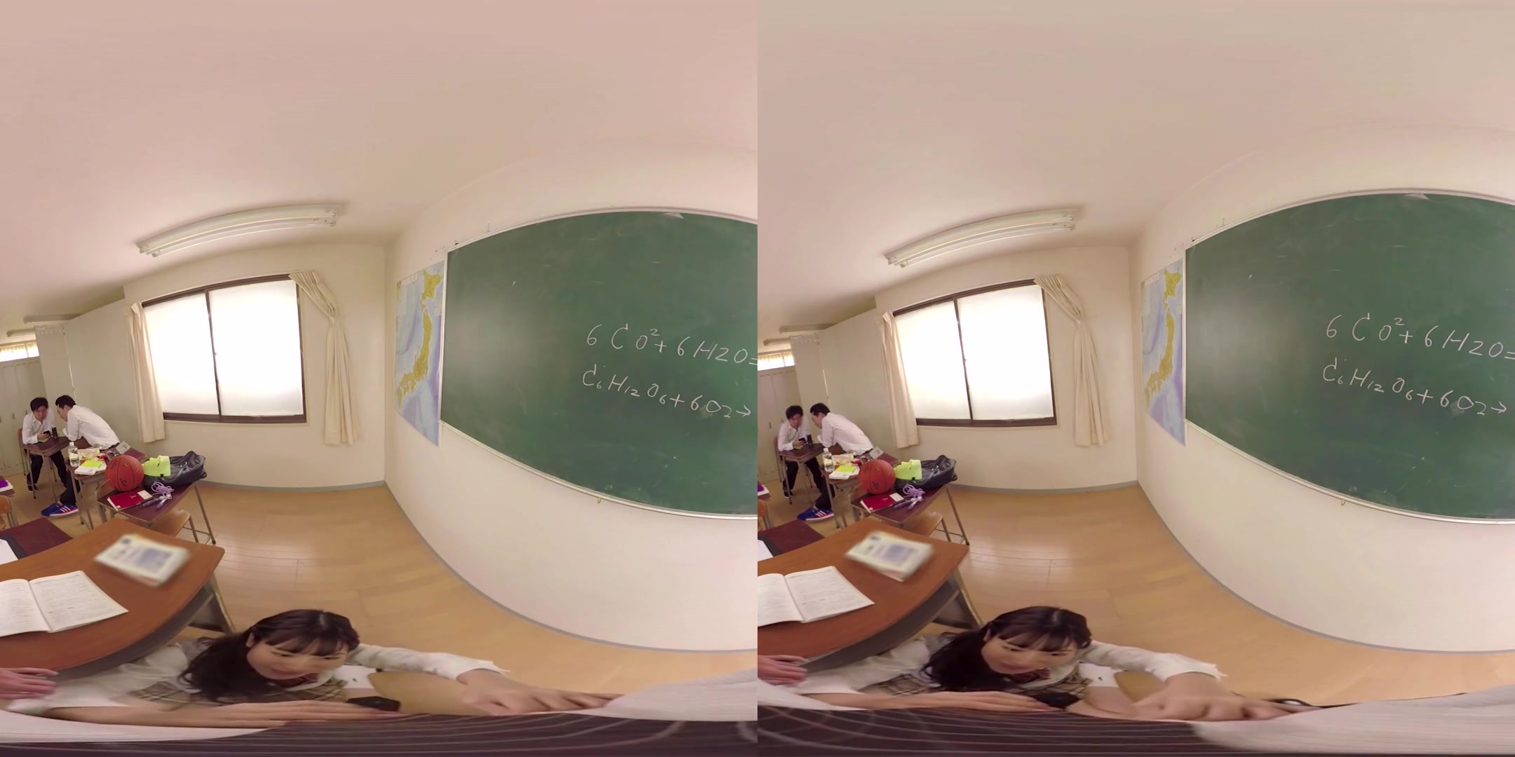 Ai Hoshina in Ai Hoshino Teasing Teacher Leads to Classroom Creampie 1 - WAAPVR
