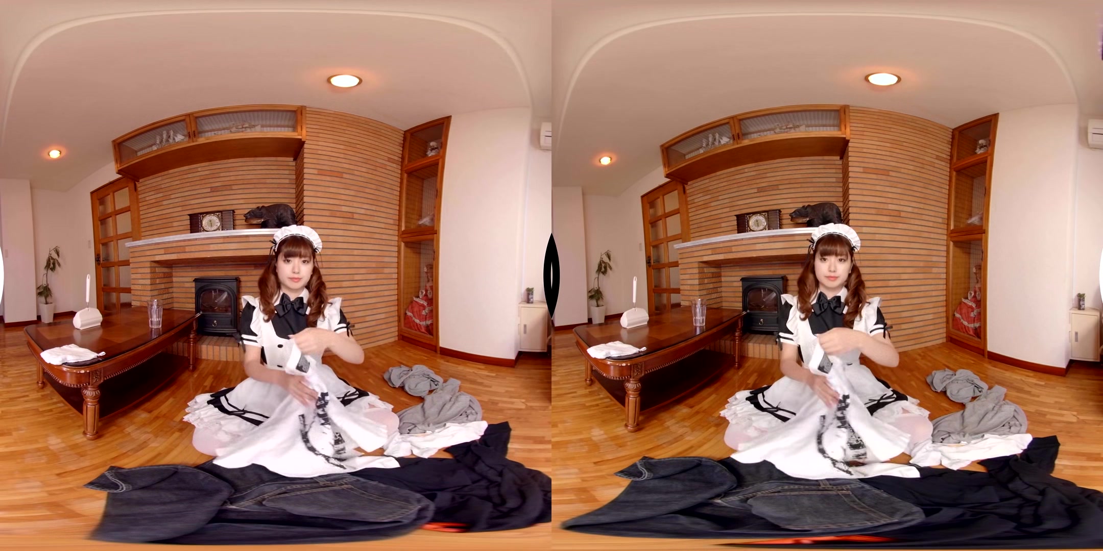 Stop! Look! Listen! - Teen Asian Maid Lingerie Tease