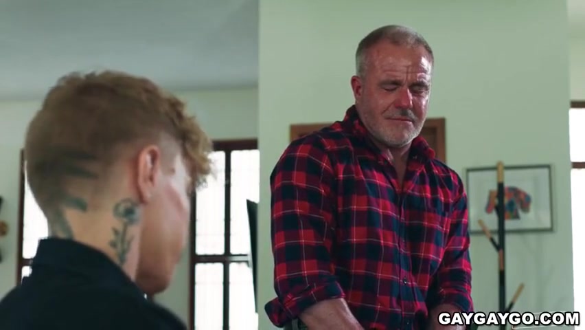 Will Do Anything For His Step dads Wealth With Dale Savage, Harley Xavier And Gay Porn