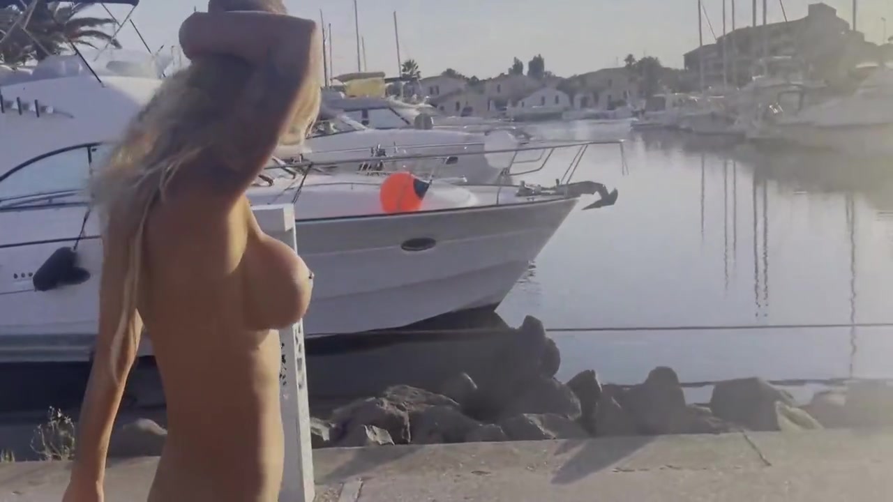 Cap D'agde And Monika Fox In Walks The Streets Of Naked 6 Min
