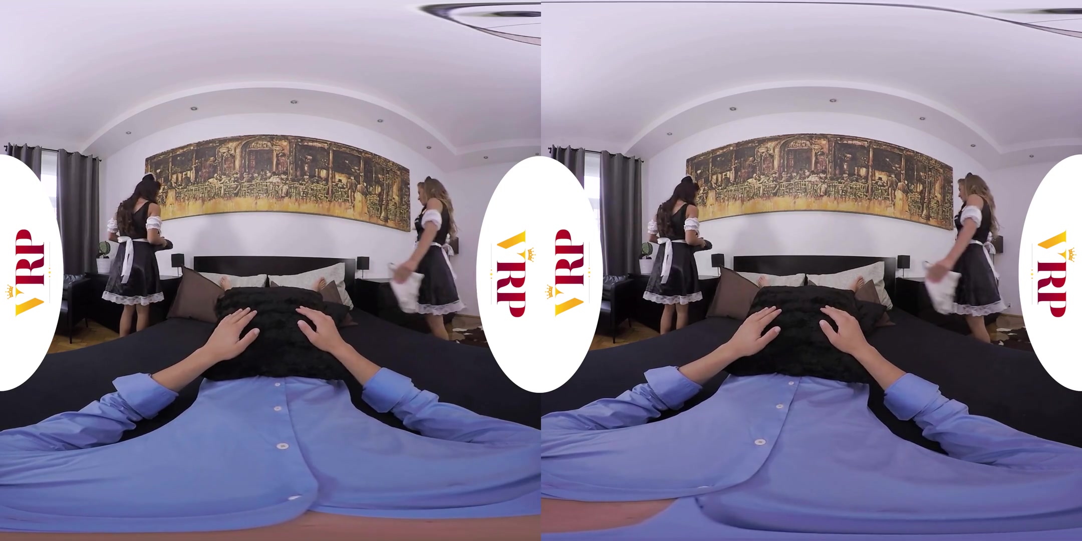 Silvia Dellai & Eveline Dellai in Maid Services - VRPFilms