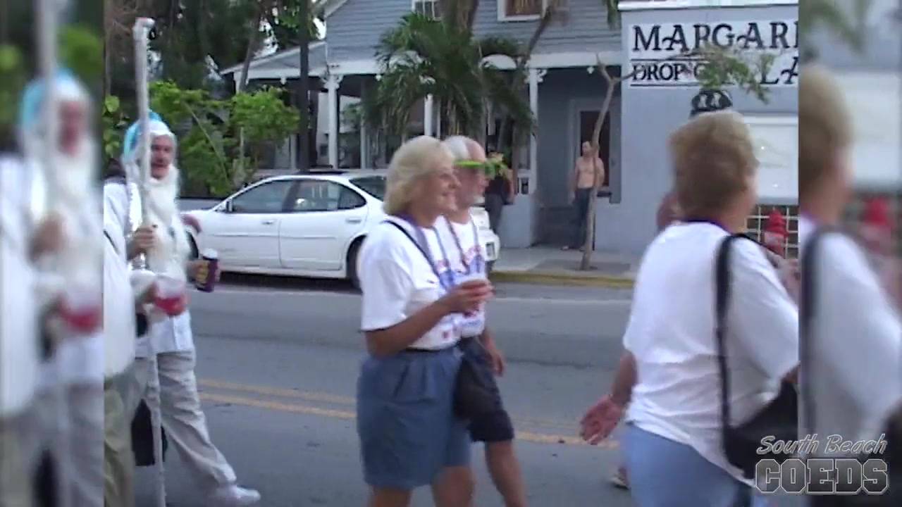 neverbeforeseen Home Video Walking Around Fantasy Fest Key West - SouthBeachCoeds