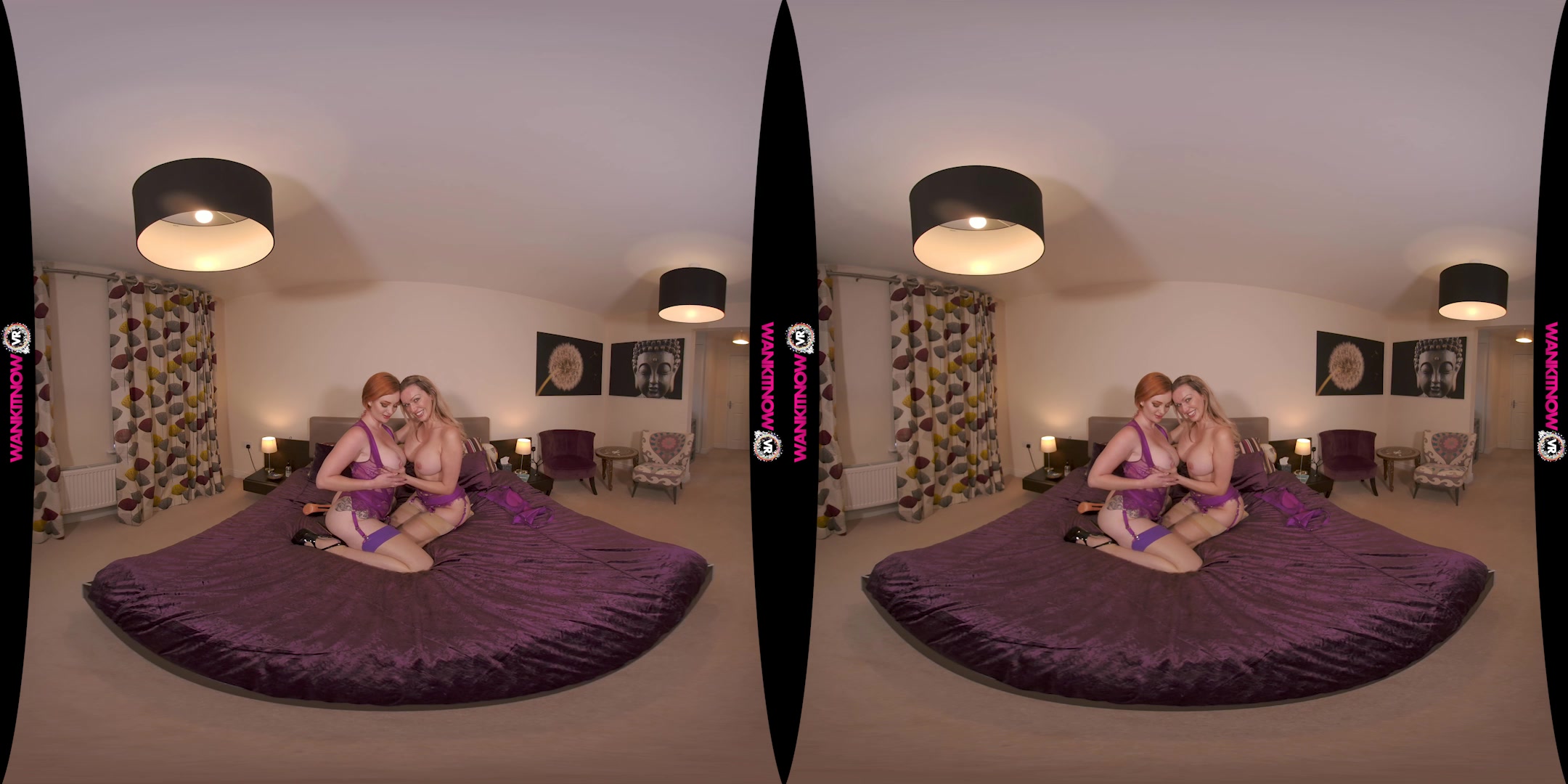 Spicy Threesome featuring Amber Jayne, Zara DuRose - WankitNowVR