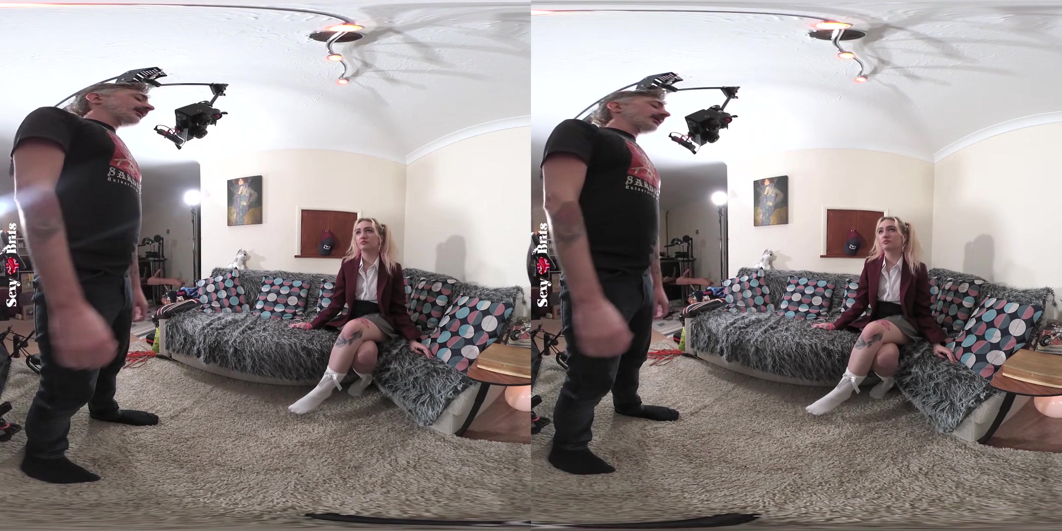 Schoolgirl Gets Naughty For Better Grades - Voyeur
