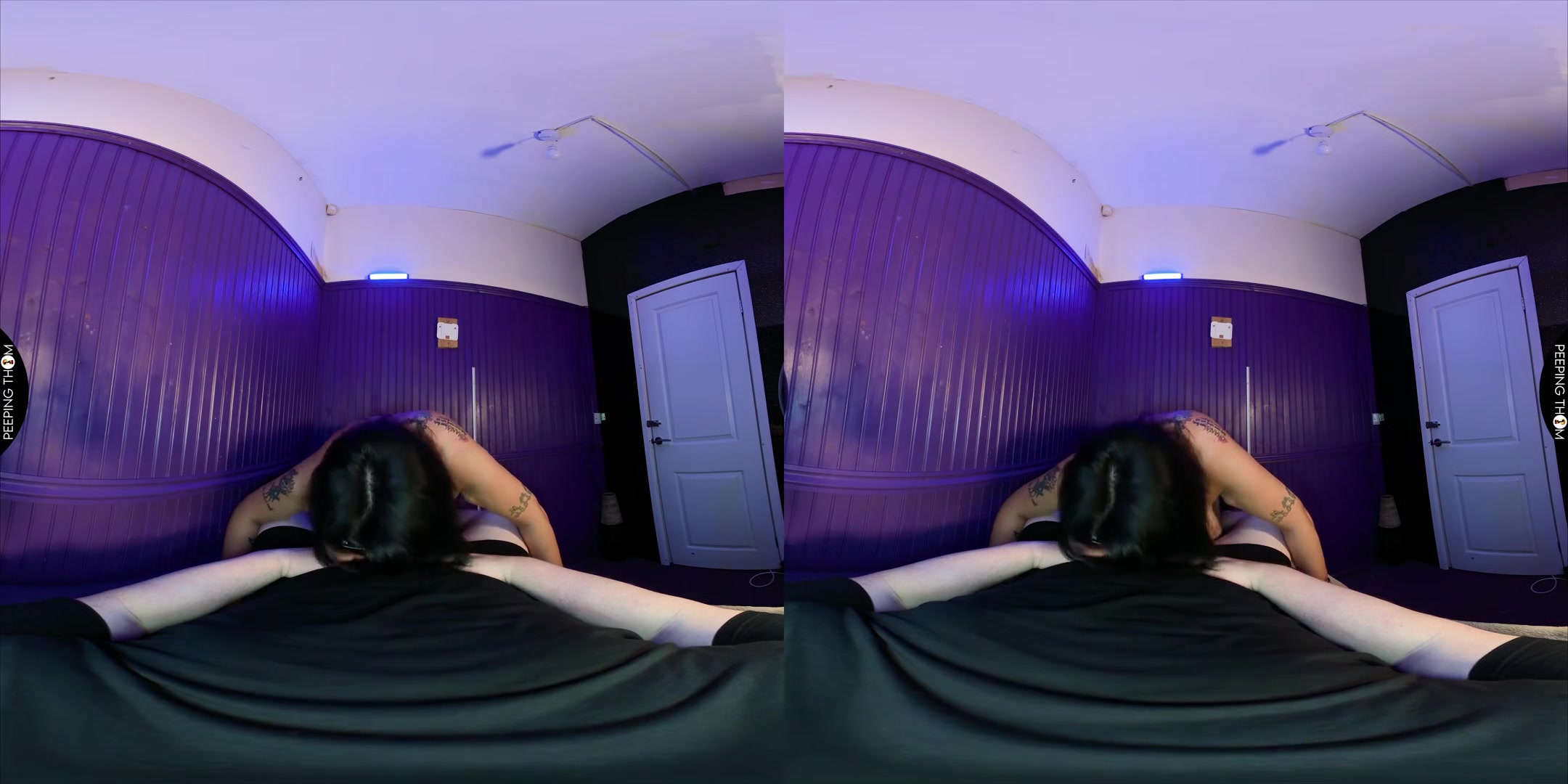 Behind The Scenes Huge Boob Blowjob