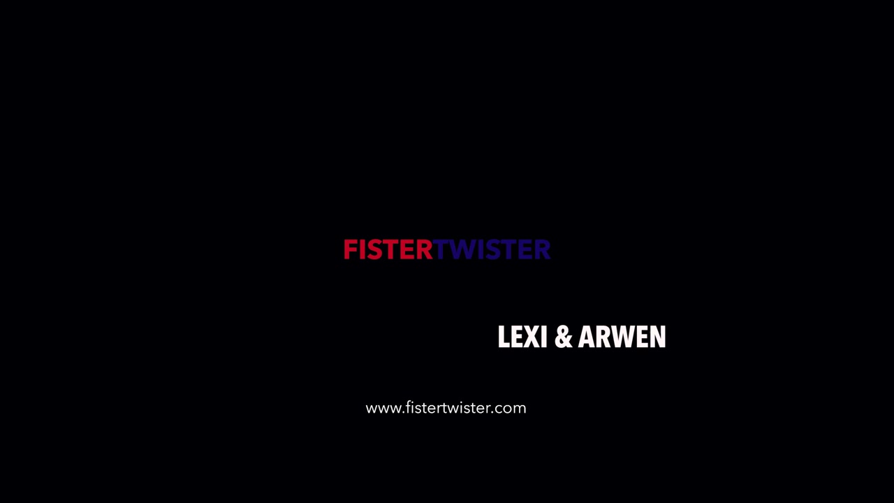 Fistertwister - Lesbian fisting for Arwen Gold after strap on play